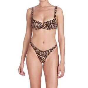 NEW REINA OLGA brigitte high leg bottom in giaguaro